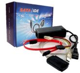 Cabo Adaptador Usb 2.0 Ide Sata Conversor c/ Fonte