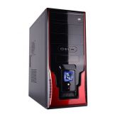 Gabinete Computer Case 3 Baias x 5,25´ Black Piano & Red - 7