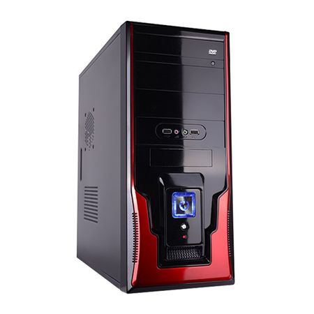 Gabinete Computer Case 3 Baias x 5,25´ Black Piano & Red - 7