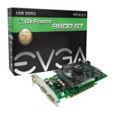 Placa de vídeo VGA EVGA 1024MB (1GB) GeForce 9800 GT DDR3 HD
